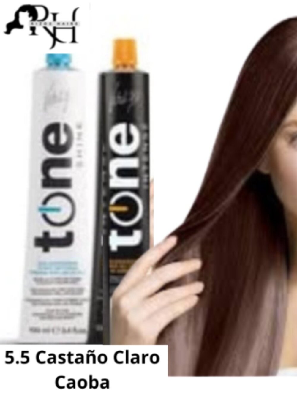 Tinte Vitality's Tono 5.5 Castaño Claro Caoba 100 ml Color intenso